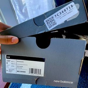 New, in box, tags on. Never worn